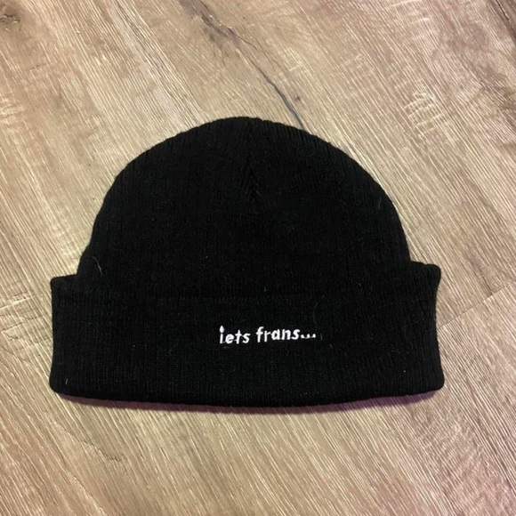 Iets frans black beanie